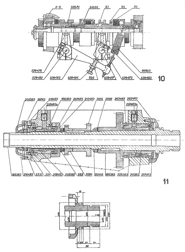 Пластинчатый тормоз токарно-гвинторізного верстата S-28 Пластинчатый тормоз токарно-гвинторізного верстата S-28
